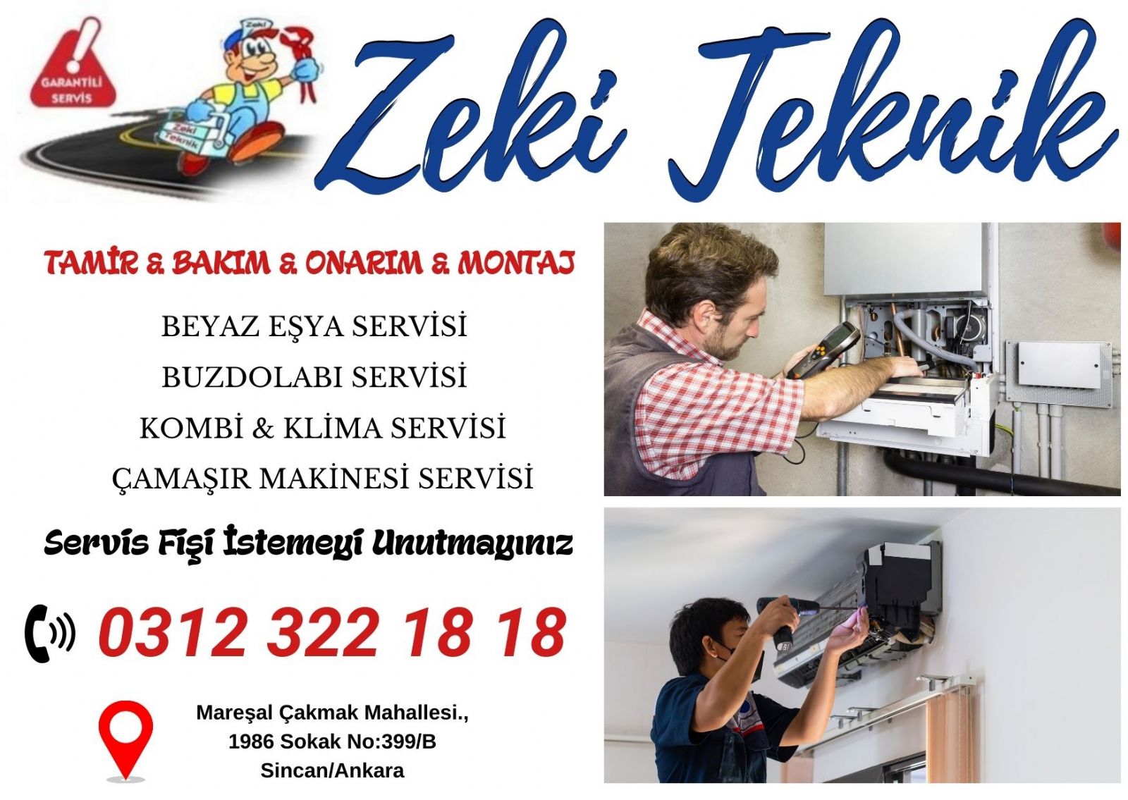 Sincan Demirdöküm Servisi